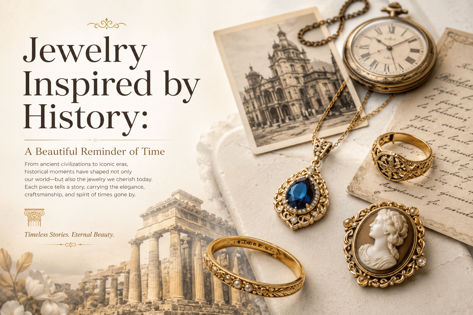 Jewelry Inspired by History: A Beautiful Reminder of Time